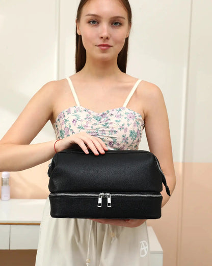 Vegan Leather Toiletry Bag nobltravel