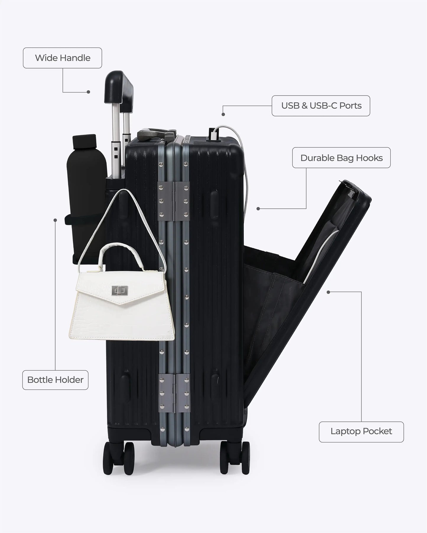Carry-On: All-in-One Wide Handle nobltravel
